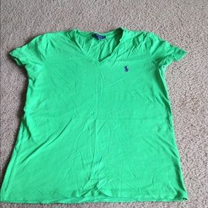 Ralph Lauren v-neck t shirt